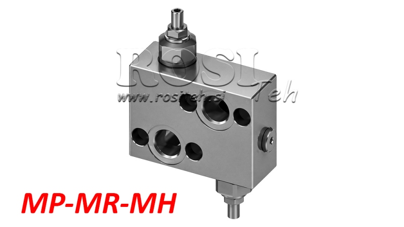 HYDRAULIC PRESSURE REGULATOR 10-180 BAR FOR HYDRAULIC MOTOR MP-MR-MH