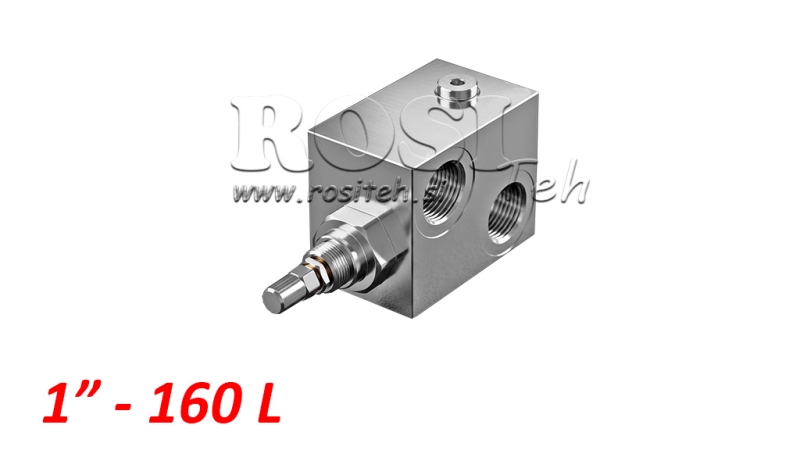 HIDRAULIČKI REGULATOR PRITISKA  VMPP 1' 50-400 BAR - 160lit
