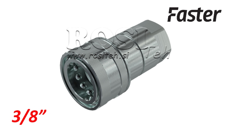 RASK KOBLING TRAKTOR HUNN 3/8 FASTER