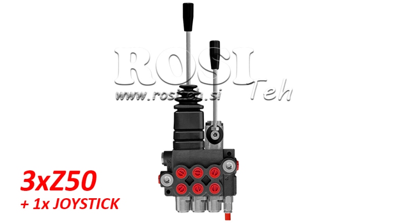 HYD. VALVE 3XP40 + JOYSTICK
