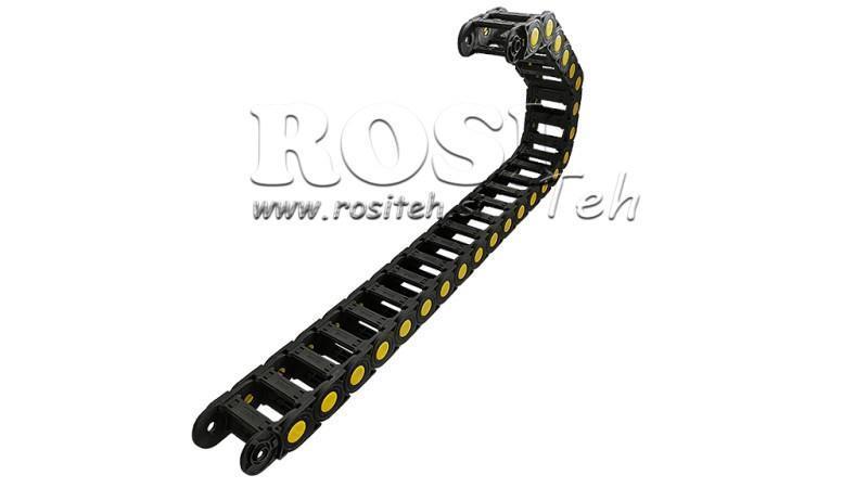 GUIDE CHAIN FOR HYDRAULIC HOSES CK25a (height 25mm-width 60mm)