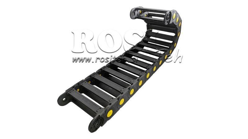 GUIDE CHAIN FOR HYDRAULIC HOSES CK40a (height 40mm-width 200mm)