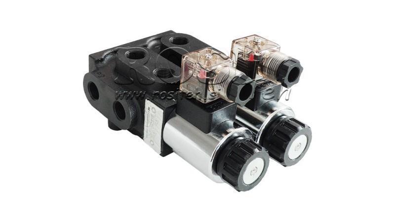 8-WAY VALVE 3/8 24V - 50lit