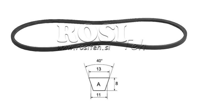 V-BELT A107 - 13mm length 2758mm