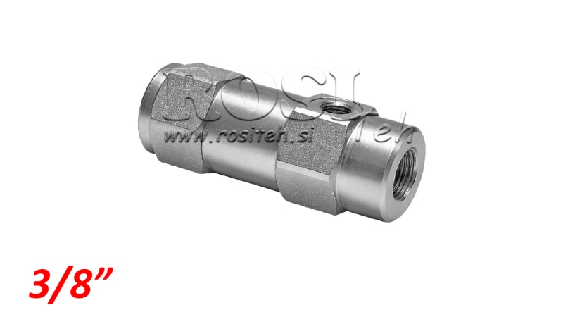 BLOCO DE VÁLVULA VBPSL 3/8 SD SIMPLES COM PILOTO.
