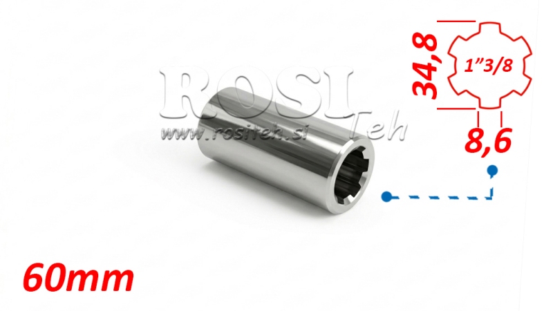 KARDANSKI NASTAVEK PUŠA 1-3/8 L=60
