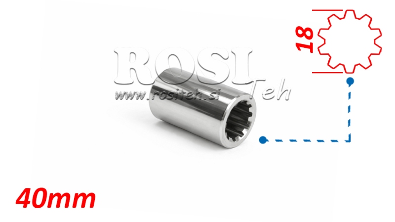 P.T.O. ADAPTER 30x27 - 16 ZUBŮ