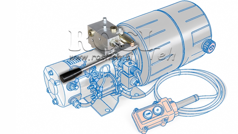 POMPE MANUELLE POUR MINI CENTRALE HYDRAULIQUE