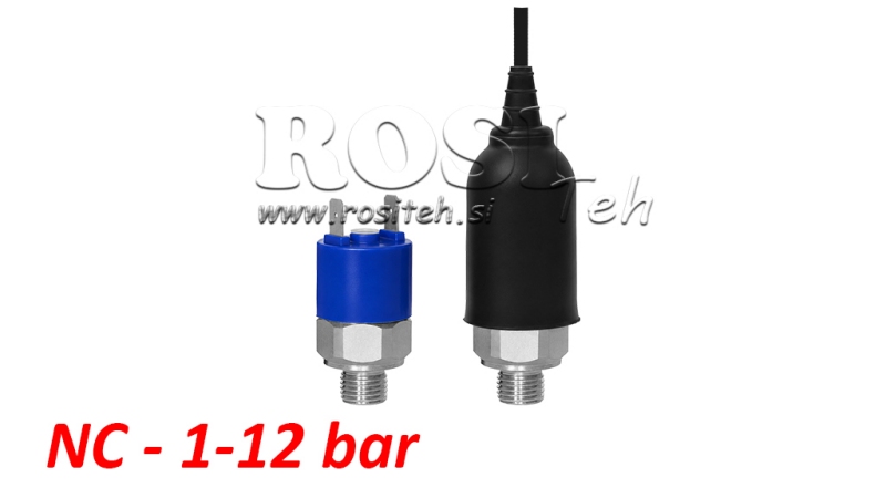 HIDRAVLIČNO TLAČNO STIKALO K4 - NC  1-12 BAR (MAX.300BAR)