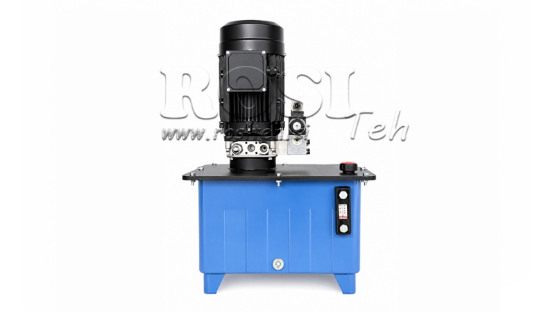 MINI HYDRAULIC POWER-PACK UNIT 380V AC (4 KW) - 8 CC - 12 LIT/MIN - TANK 25 LIT