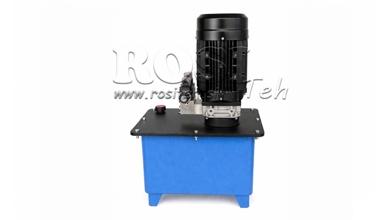 MINI HYDRAULIC POWER-PACK UNIT 380V AC (4 KW) - 8 CC - 12 LIT/MIN - TANK 25 LIT