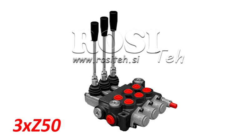HIDRAVLIČNI VENTIL 3xZ50