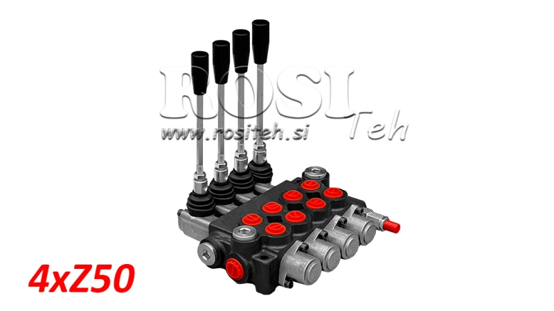 HIDRAVLIČNI VENTIL 4xZ50