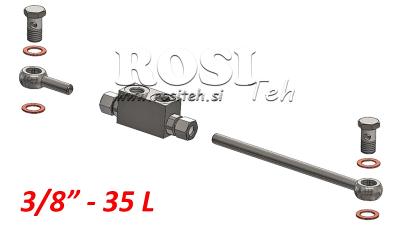 BLOCK VALVE VBPDE 3/8