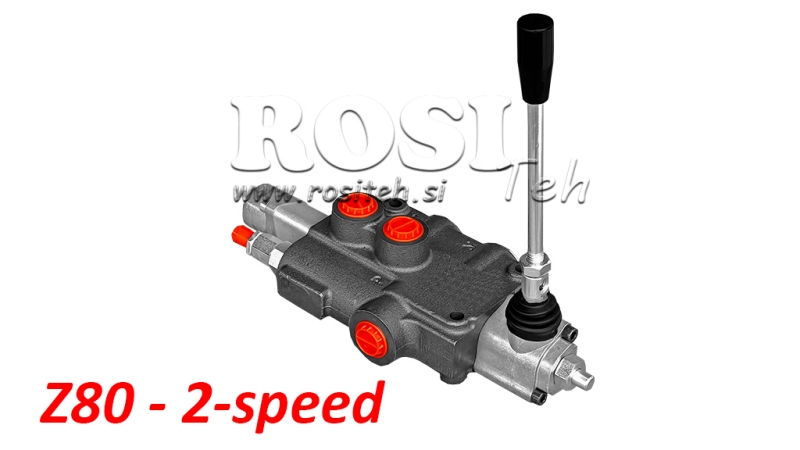 HYDRAULICKÝ VENTIL Z80 - DVOJRÝCHLOSTNÝ