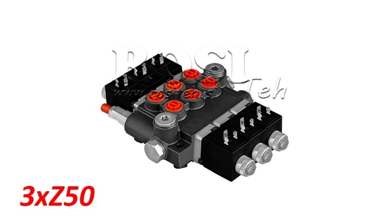 ELEKTROHIDRAULINIS MONOBLOKINIS VOŽTUVAS 3xZ50