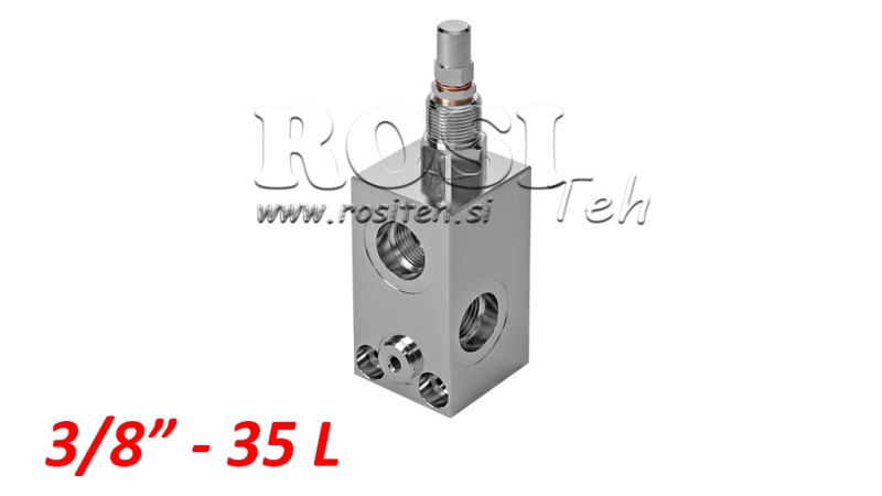 HYDRAULINEN PAINEEN SÄÄDIN VMP 3/8 100-350 BAR - 35LIT