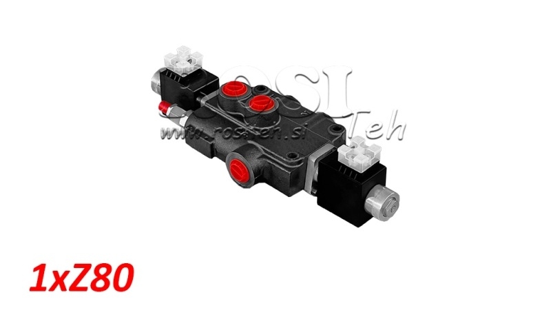 VÁLVULA MONOBLOCO ELETRO-HIDRÁULICA 1xZ80