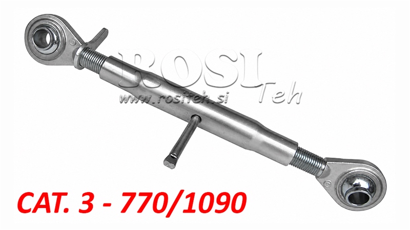 TRACTOR THREADED TOP LINK ASSEMBLY CAT.3 M40X3 -770/1090