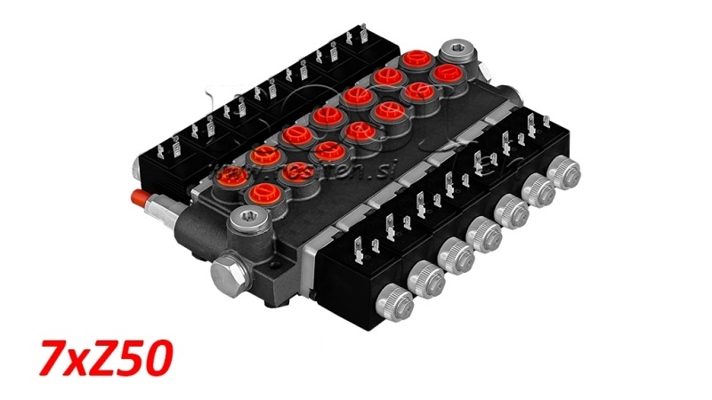 VÁLVULA MONOBLOQUE ELECTROHIDRÁULICA 7xZ50