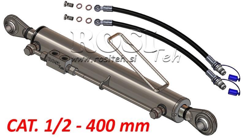HYDRAULIC TOP LINK STANDARD - CAT. 1/2 - 63/35-400 (45-95 HP) (19,2/25,4 mm)