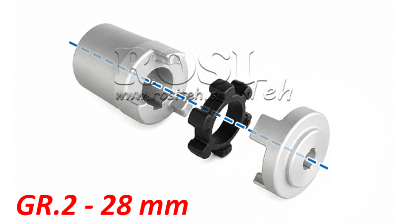 GUMI VMESNIK ND13 (2,2-4kW) 28mm/GR2