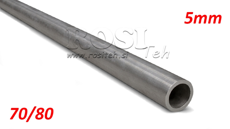 HONED TUBE H9 FOR HYDRAULIC CYLINDER 70/80 - 5mm (1000mm)