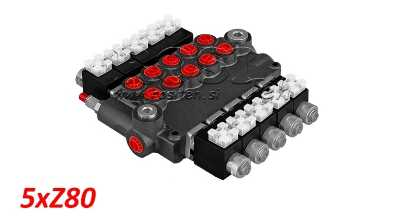 ELEKTROHYDRAULISK MONOBLOKVENTIL 5xZ80