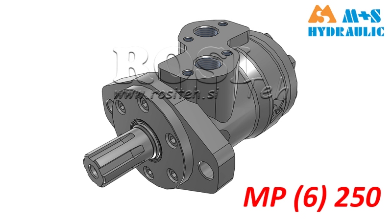 HYDRAULISK MOTOR MP 250 CC - 6 TENNER