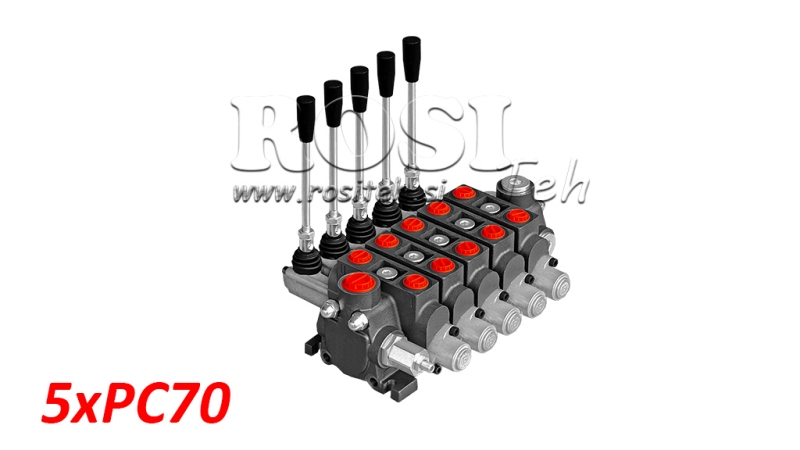 HIDRAULIČNI VENTIL 5xPC70