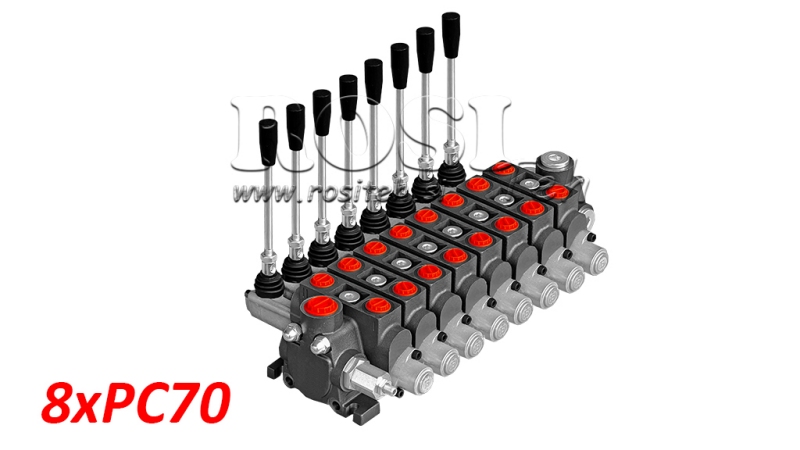 VALVOLA IDRAULICA 8xPC70