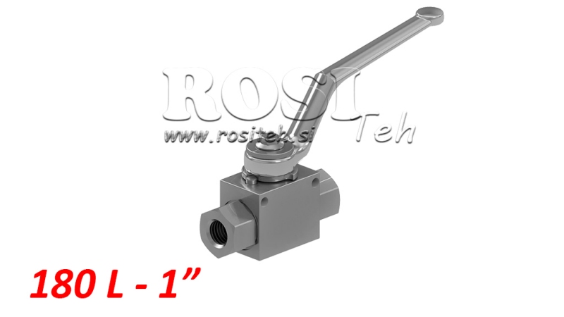 ROBINET A BOISSEAU SPHERIQUE 2 VOIES -RS2- 1