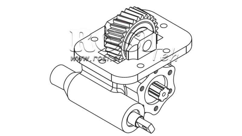 HYDRAULIC PUMP - ISUZU MOY CR VACUUM