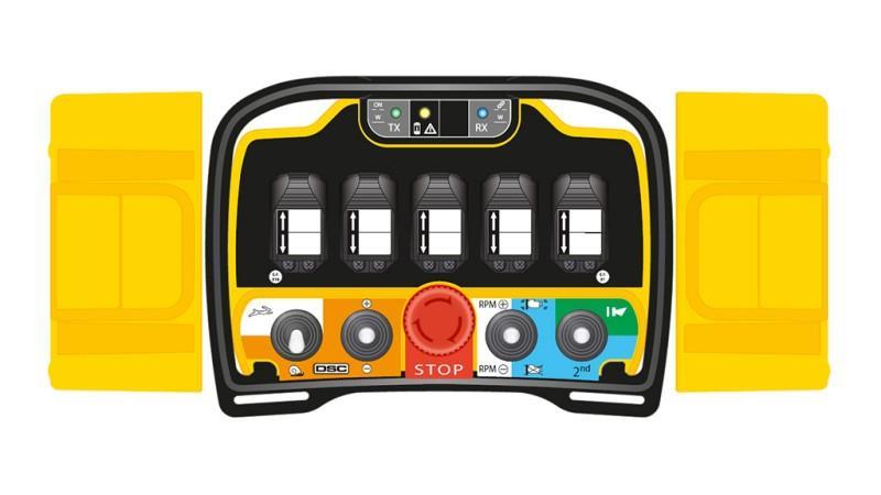 RADIO FJERNKONTROLL - PROPORSJONAL - ZEUS2 M5 10017 Standard