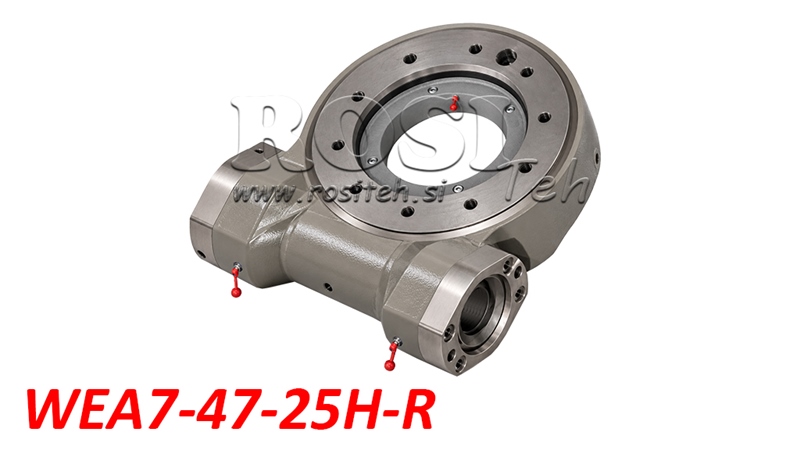WORM GEAR SLEW DRIVE SERIES WE HP WEA7-47-25H-R