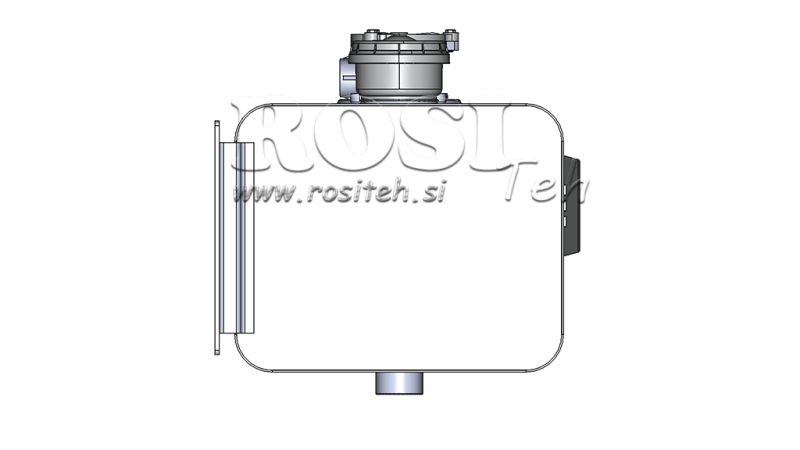 METAL TANK TOP 60 LIT 310X380X560MM