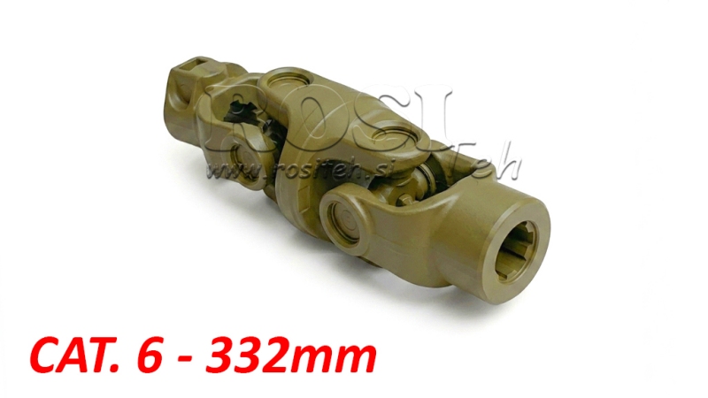 DOPPELGELENK KARDANWELLE KAT.6 (332 mm)