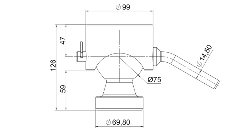 TRI-SIDED KIPERKROG FOR KESON FI75 eco