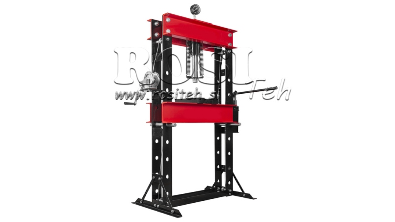 DELAVNIŠKA HIDRAVLIČNA STISKALNICA ZA LEŽAJE 50T - dvohitrostna