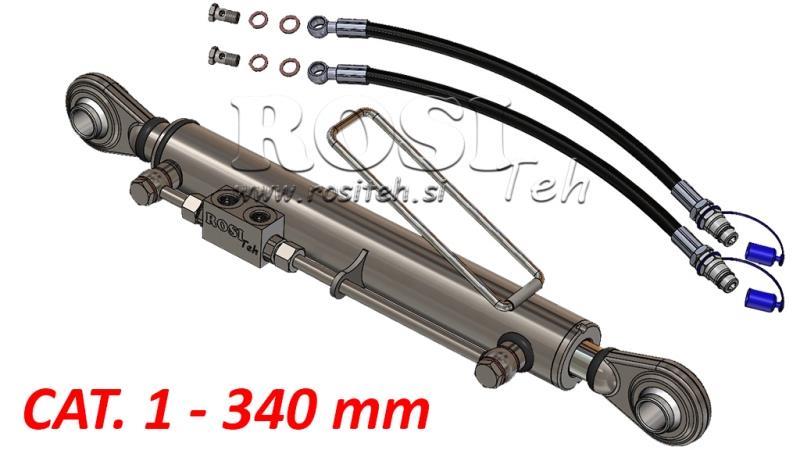 HYDRAULIC TOP LINK STANDARD - CAT. 1 - 50/30-340 (20-55 HP) (25,4/25,4 mm)