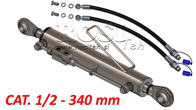 HYDRAULIC TOP LINK STANDARD - CAT. 1/2 - 63/35-340 (45-95 HP) (19,2/25,4 mm)