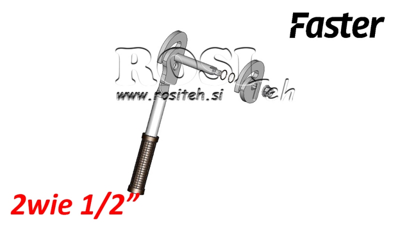 LEVER FOR MULTI-FASTER 2WAY 1/2 FIXED PART