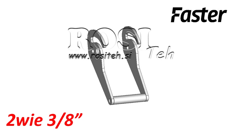 LEVER FOR MULTI-FASTER 2WAY 3/8 FIXED PART