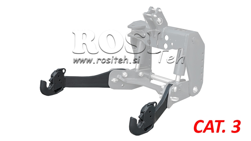 TRACTOR FRONT HYDRAULICS ARMS CAT. 3