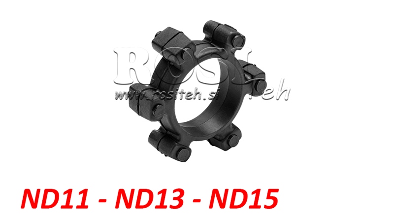 SPIDER COUPLING FOR RUBBER INSERT ND11-ND13-ND15 (55mm)