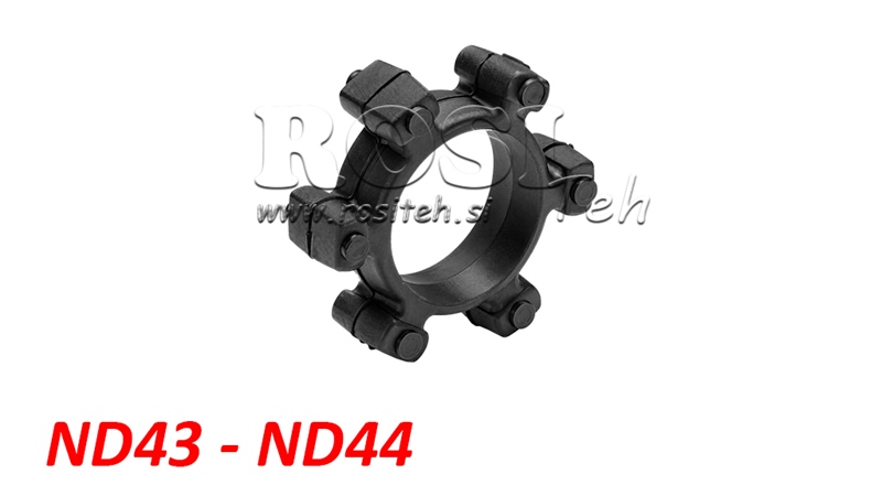 SPIDER COUPLING FOR RUBBER INSERT ND43-ND44 (104mm)