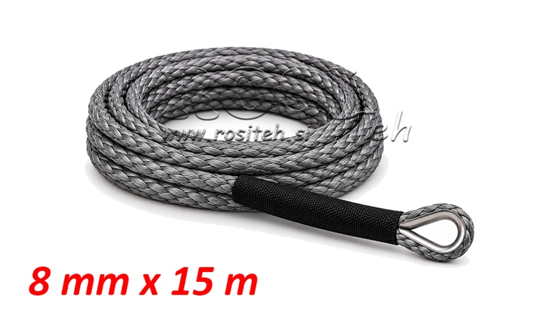SYNTHETIC ROPE FOR WINCH RS-8000 - 3620 kg