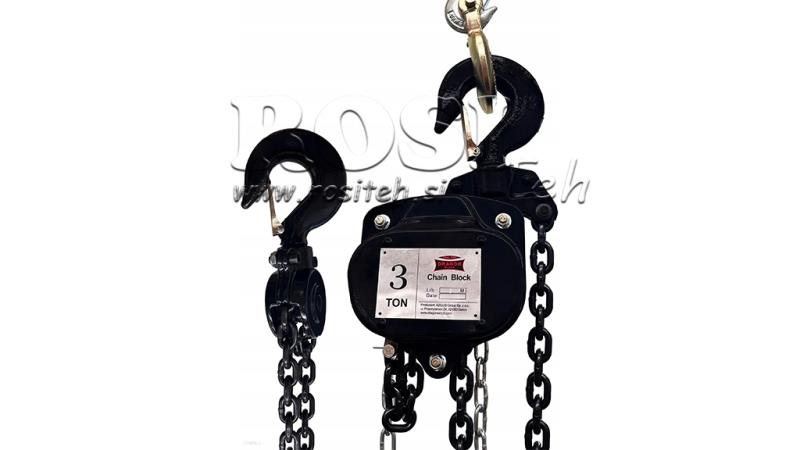 KJEDEHEIS - VINCH 3Ton x 3m