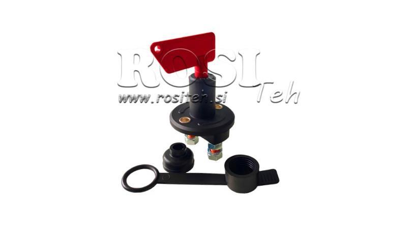 HOVEDBRYTER 1POLE OG FJERNBAR HÅNDTAK 100A