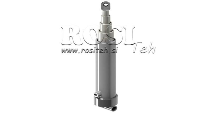TELESCOPISK SYLINDER 4 TRINN 2495mm-10Ton